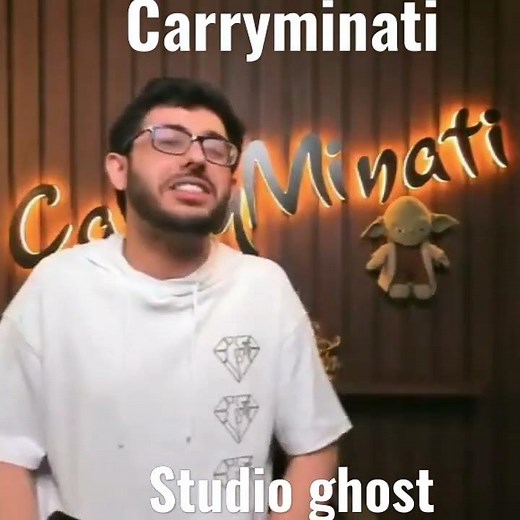 carryminati caught a ghost 👻 #shorts #carryminati #ghost