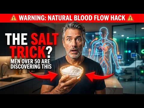 Salt Trick for Men: The 3-Ingredient Method Boosting Blood Flow After 50