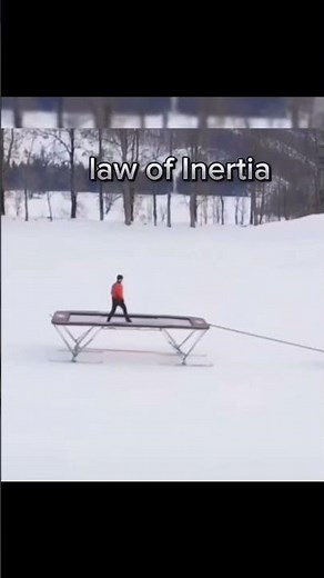 Newton's law of inertia | Laws of motion #physics #experiment #learn #newton