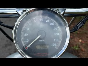 Harley Sportster Build: Removing the Speedometer/Odometer