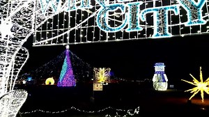 A Christmas wonderland festival shines at Olney, Maryland's Winter City Lights