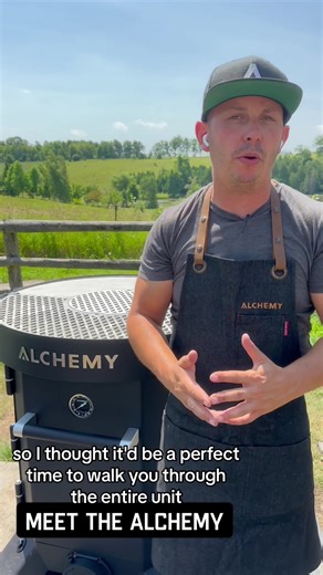 Meet the Alchemy. The world’s first silmultaneous live-fire grill and smoker. The Alchemy is powered entirely by wood and charcoal and is uniquely engineered to smoke low and slow or sear at high temperatures at the exact same time, and is now available to purchase at select specialty dealers in Canada. Watch @Chef Matt Basile give you a full tour of the unit. #bbq #livefirecooking #smoker #smoked #plancha #grill #grilling #bbqtok #bbqtiktok #bbqlife #barbecue #barbeque