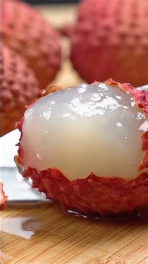 Lychee Peeling ASMR 🍒 | So Satisfying #asmr #asmrfruit #asmr_reliefff #satisfyling #fruit #fruitrees