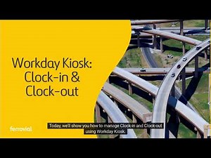 How to clock in and clock out using Workday Kiosks for specific Projects and Concessions