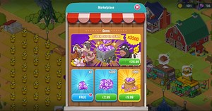 Greetings Farmers! The upcoming update will bring a reworked version of the Marketplace, along with new flash deals! 🛍️ Some players on Facebook already had the opportunity to see this new version for testing purposes, but it will soon be available for all players on all platforms! 🥳 | Farm Merge Valley