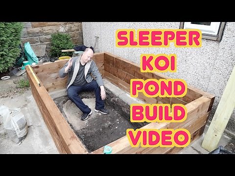 Sleeper Koi Pond Build - Step by Step How To