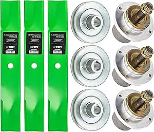 8TEN Blade Spindle Kit for Scag Liberty Freedom Z SFZ48 SZL48H 48-Inch 482877 461950 483323