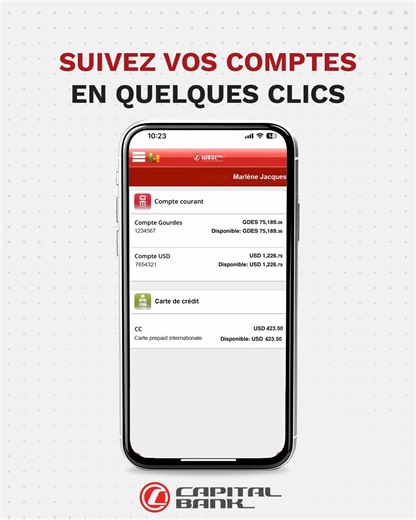 Cette année, pensez à télécharger l'application Capital Bank Online si vous ne l'avez pas encore fait #CapitalBankOnline #CapitalBankHaiti #Haiti #Ayiti | Capital Bank Haiti