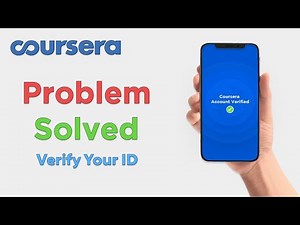 Coursera id Verification Not Working | Account Verification Fixed in 5 Minute