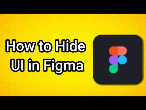 How to Hide UI in Figma