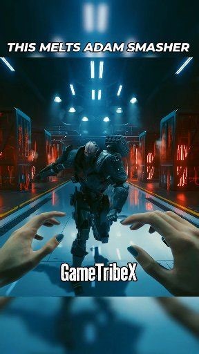 Using a katana against Adam Smasher in Cyberpunk 2077 completely changes the fight — faster damage, constant pressure, and zero breathing room for the boss. 🗡️ #cyberpunk2077 #gaming #gamers #videogames #bossfight #rpg #openworld #gameplay #gamingcommunity #nextgengaming | Game TribeX