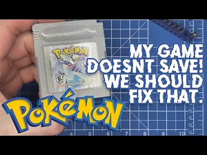 Game Won't Save Fix - Pokémon Silver GBC Cartridge Repair