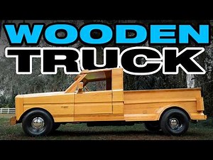 Custom Wooden Truck Build – 3,000 Hours of Masterful Craft