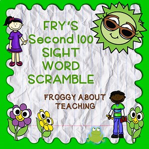 Sight Word Scramble (Fry's 200)