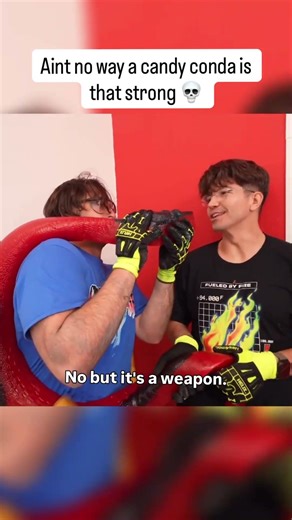 Aint no way a Candy conda is that strong! @PrestonYT #PrestonYT #paidpartner