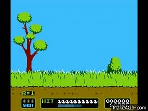 The Annoying Duck Hunt Dog Laugh on Make a GIF
