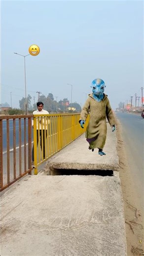 Monu or Alien to Nala Bala zombie se dar Gaya😁 #funny #cutebaby #comedyfilms #shorts #comedy