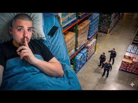 Έζησα Κρυφά Στο Μεγαλύτερο Supermarket Της Αθήνας !