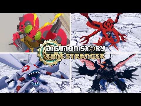 GranKuwagamon Evolutions, Special Skills & Win Screens – Digimon Story: Time Stranger