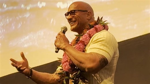 Dwayne 'The Rock' Johnson honors Maui wildfire survivors