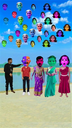 tu radha meri mai shyam tera song pe me and dancer boy and dadhi & girl bhabhi ji heart match game👉👍