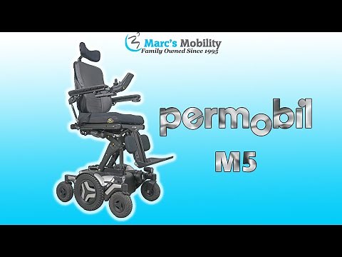 Permobil M5 Loaded with Anterior Tilt and Lighting Package! - Review # 8325