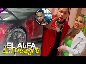El Alfa devastado, QUEMAN su Bugatti: Esta es toda la verdad de lo que le pasó al artista.