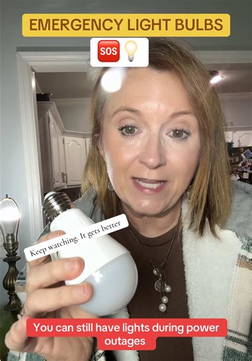 Emergency Light Bulbs for Power Outages