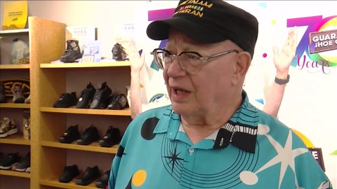 Guarantee Shoe Center honored by Mayor Goh