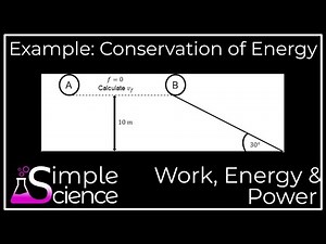 Example: Conservation of Energy