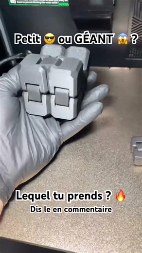 Le cube infini GÉANT face au petit 😱🔥