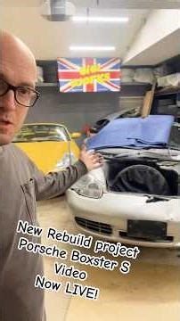WRECKED PORSCHE BOXSTER S REBUILD! #porsche #projectcar #carproject #carrepair