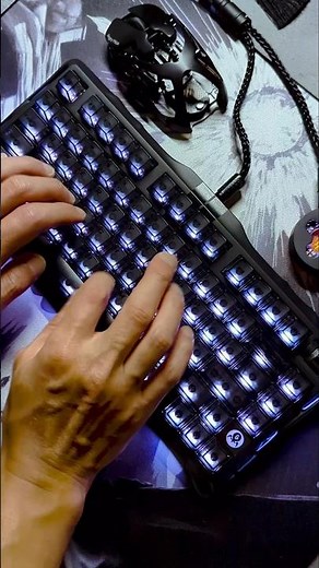 The Coolest Alien Sc-Fi Gaming Keyboard - Gravastar Mercury v75 HE #gamingkeyboard #halleffect #8k