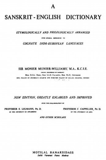 [PDF] A Sanskrit English Dictionary PDF - Panot Book