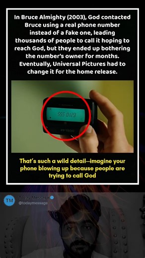 Bruce Almighty (2003) – Real Phone Number Causes Chaos
