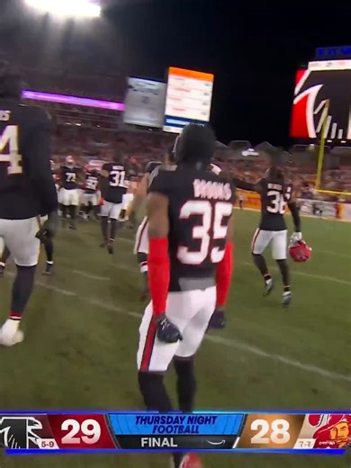 NFL on Instagram: "FALCONS UPSET THE BUCS AT THE BUZZER"