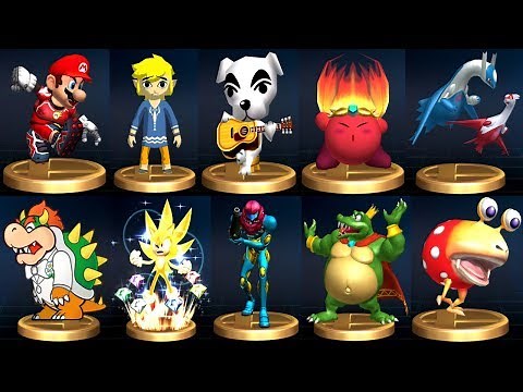 Super Smash Bros. Brawl - All Trophies