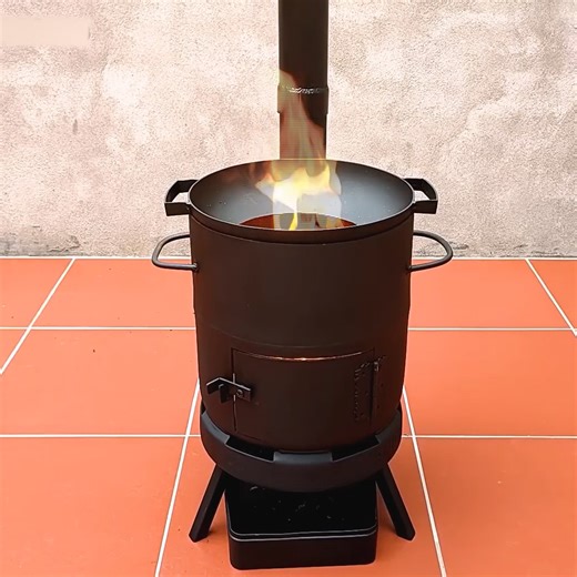 22K views · 192 reactions | How to make a multi function wood stove from an old gas cylinder, super effective. | Genius Crafts | Facebook