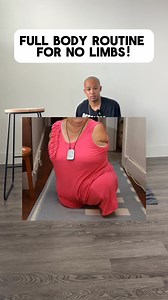 Full Body Routine For No Limbs! #weightlossforwomenover40 #weightlossforbeginners #amputeelife #amputee #nolimits #nolimitsjustgoals | Jeremiah Daniel Johnson