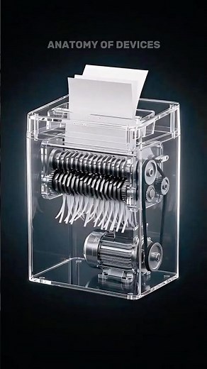 How a Paper Shredder Actually Works