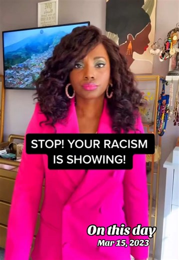 #onthisday STOP! YOUR RACISM IS SHOWING! If you’re not intentionally, and actively deconstructing and unlearning the anti-Black racism that you’ve been taught by our society (and possibly your family too), it’s still in there, waiting to reveal itself. “Ignore it and it will go away” does NOT work when it comes to dismantling racist beliefs, behaviors, policies, or practices. It requires “surgery” to remove it from your thoughts, actions, voting patterns, our systems, laws, structures, and insti
