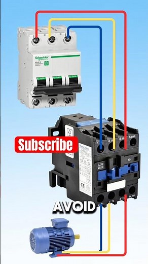 How to wire a contactor power circuit step by steps for beginners
