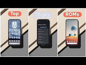 🔥 Top 5 Custom ROMs in 2025 – FAST, Stable & Feature-Packed! 🚀