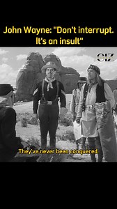 John Wayne and Henry Fonda in Fort Apache (1948) - "Don't interrupt. lt's an insult" | فلاوله - Flawla