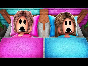 We Had A CREEPY SLEEPOVER In Roblox!