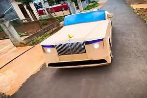 Kartondan yasalgan dunyodagi eng qimmat mashina (foto, video) - Zamin.uz, 10.09.2021