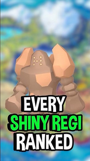 All Shiny Regis Ranked From Worst To Best!