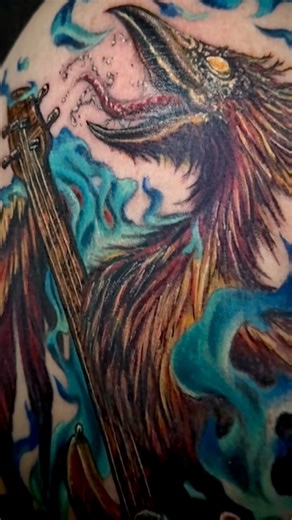 Juicy | Sick full color phoenix tattoo design by Juicy at Counts Tattoo Company inside the Rio in Las Vegas! Email us at countstattoo@gmail.com to... | Instagram