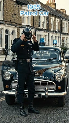 The Evolution Of the British Police Transport (1829 - 2026) #BritishPolice #BritishHistory #Shorts