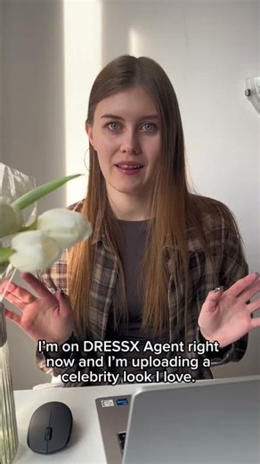 I’m on DRESSX Agent right now and I’m uploading a celebrity look!